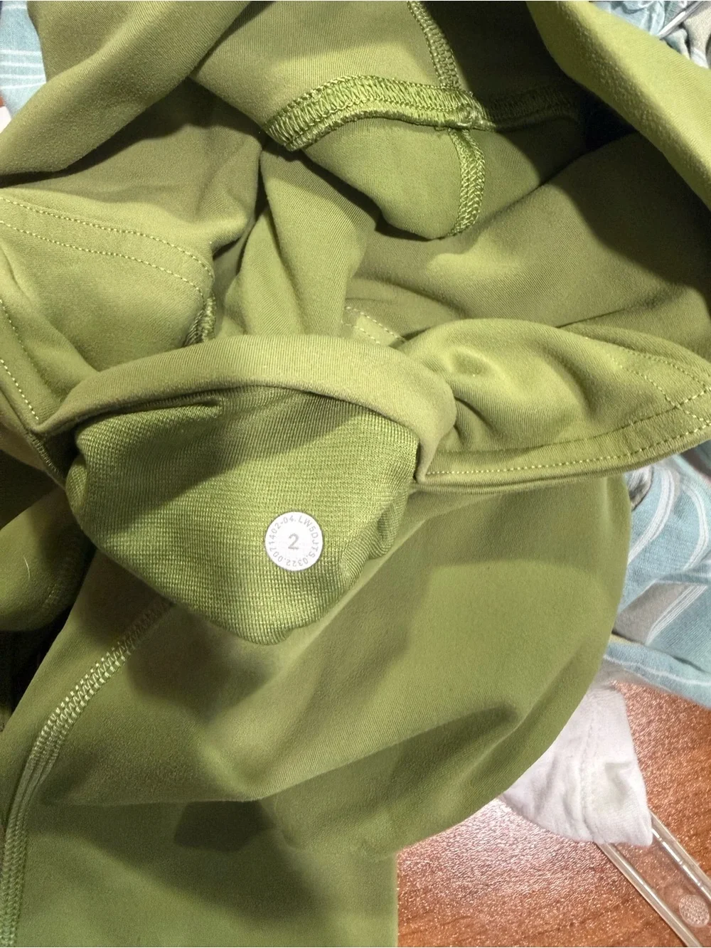 lululemon athletica Olive Green High-Waist Leggings